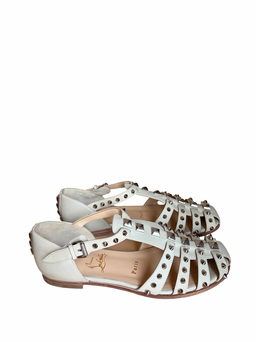 Christian Louboutin Loubiclou cage stud sandals - Picture 3 of 8